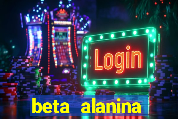 beta alanina aumenta a pressao